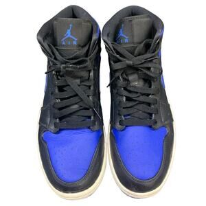Air Jordan 1 Mid Hyper Royal 2021 SZ 10‎ Men's